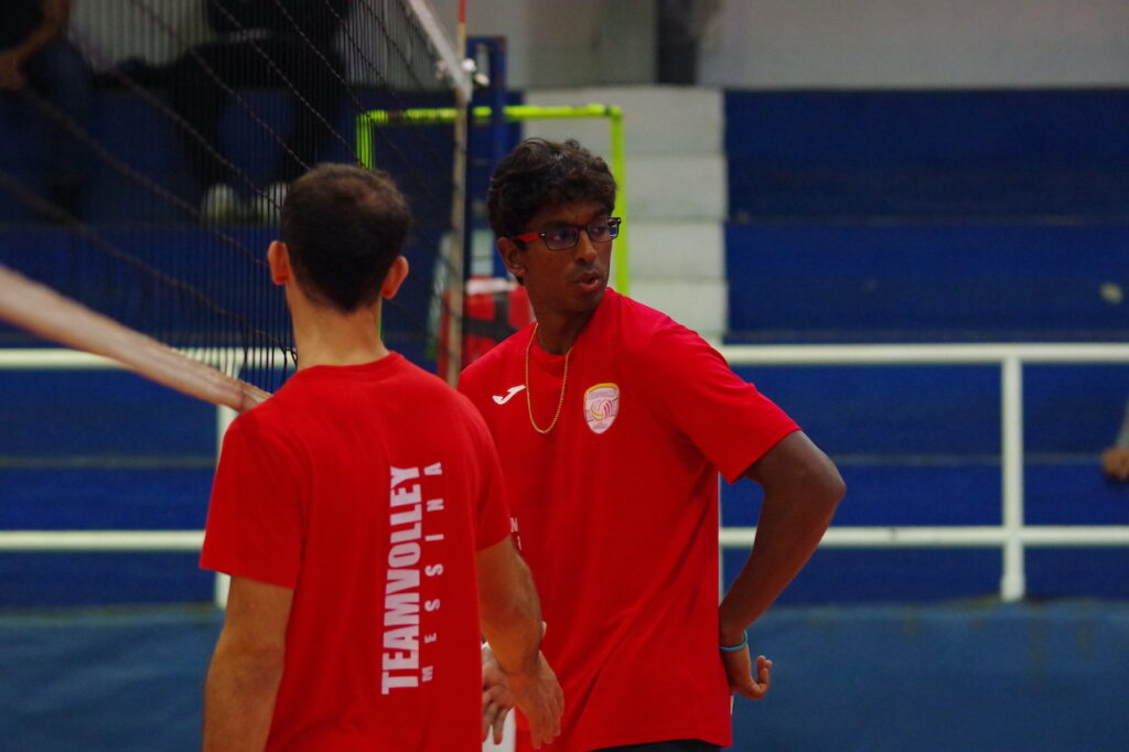 La Team Volley Messina conferma al centro Ponnambalanar